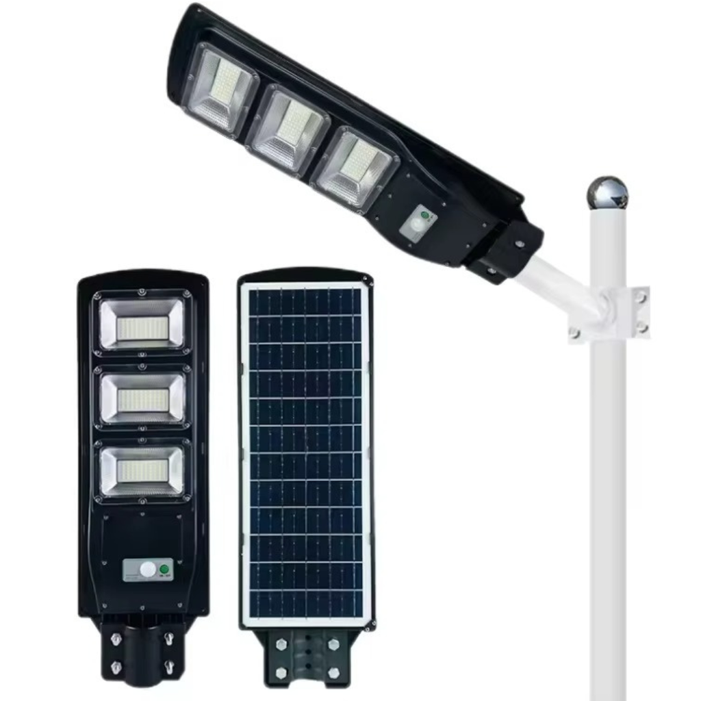 A Series 120W Solar Street Light Motion Sensor IP65 Waterproof LED