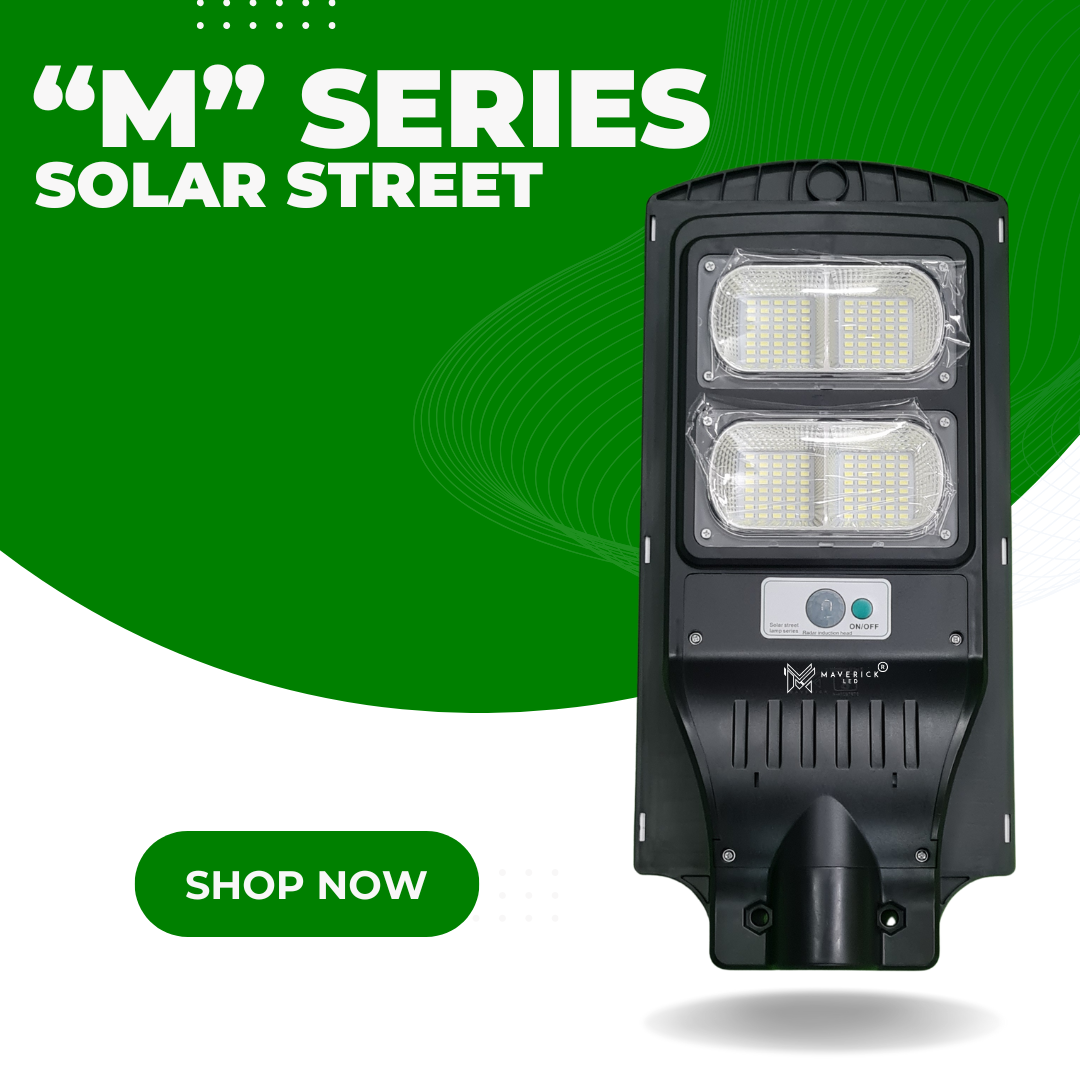 80W Solar Street Light | Motion Sensor | Dusk to Dawn | Waterproof & Wireless