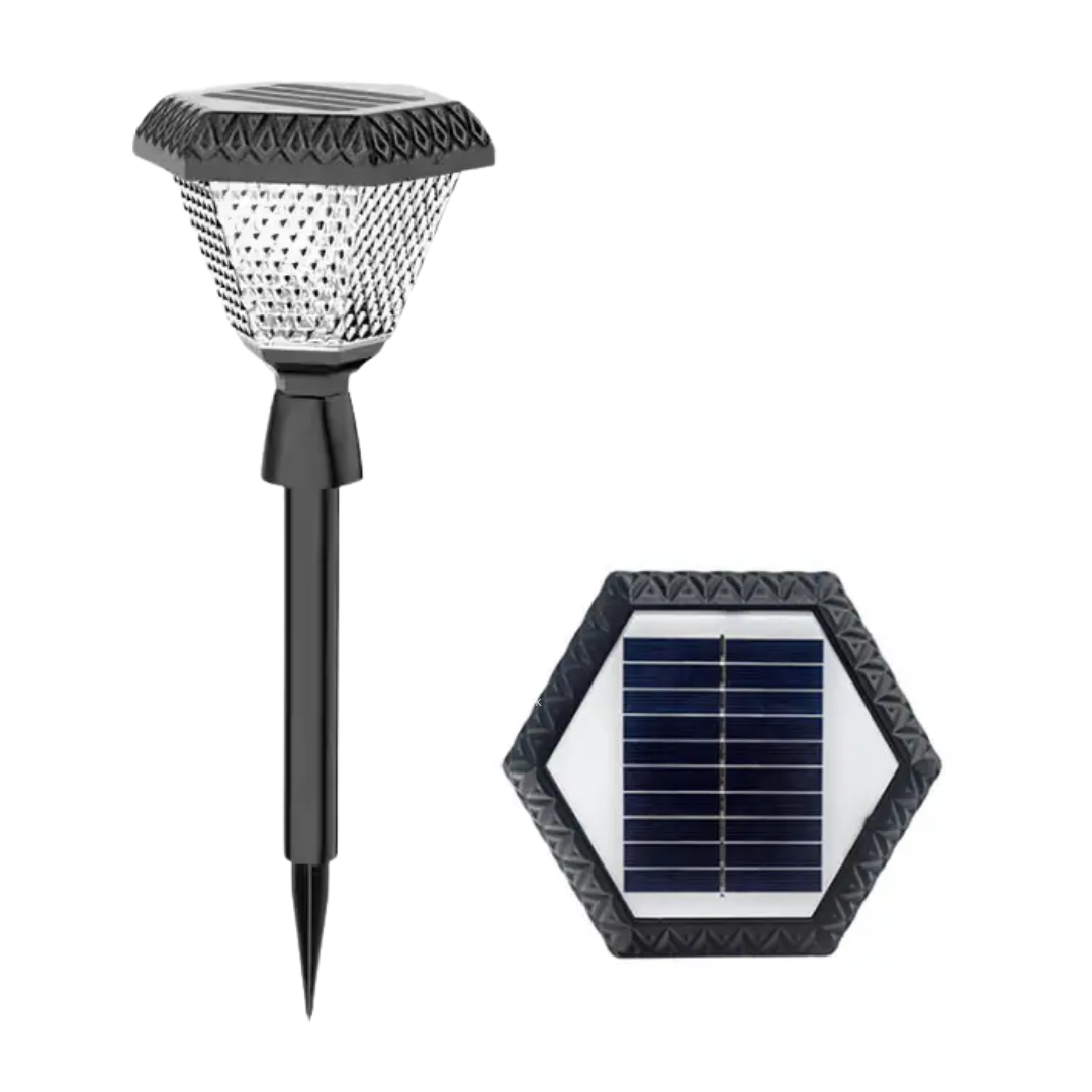 Solar Gate Light Spike Mount | 1000LM, IP65, PIR & Remote