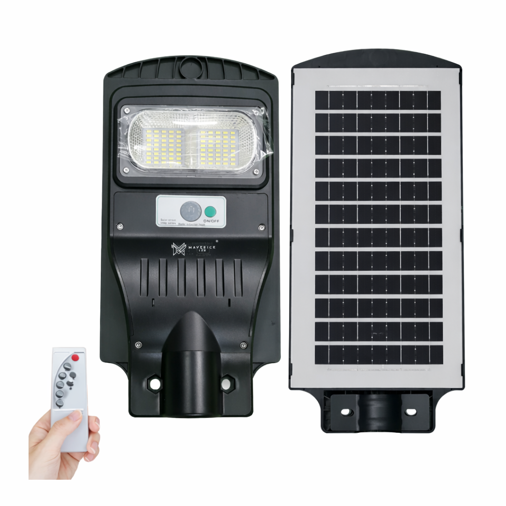 40W Solar Street Light | Motion Sensor | Dusk to Dawn | Waterproof & Wireless