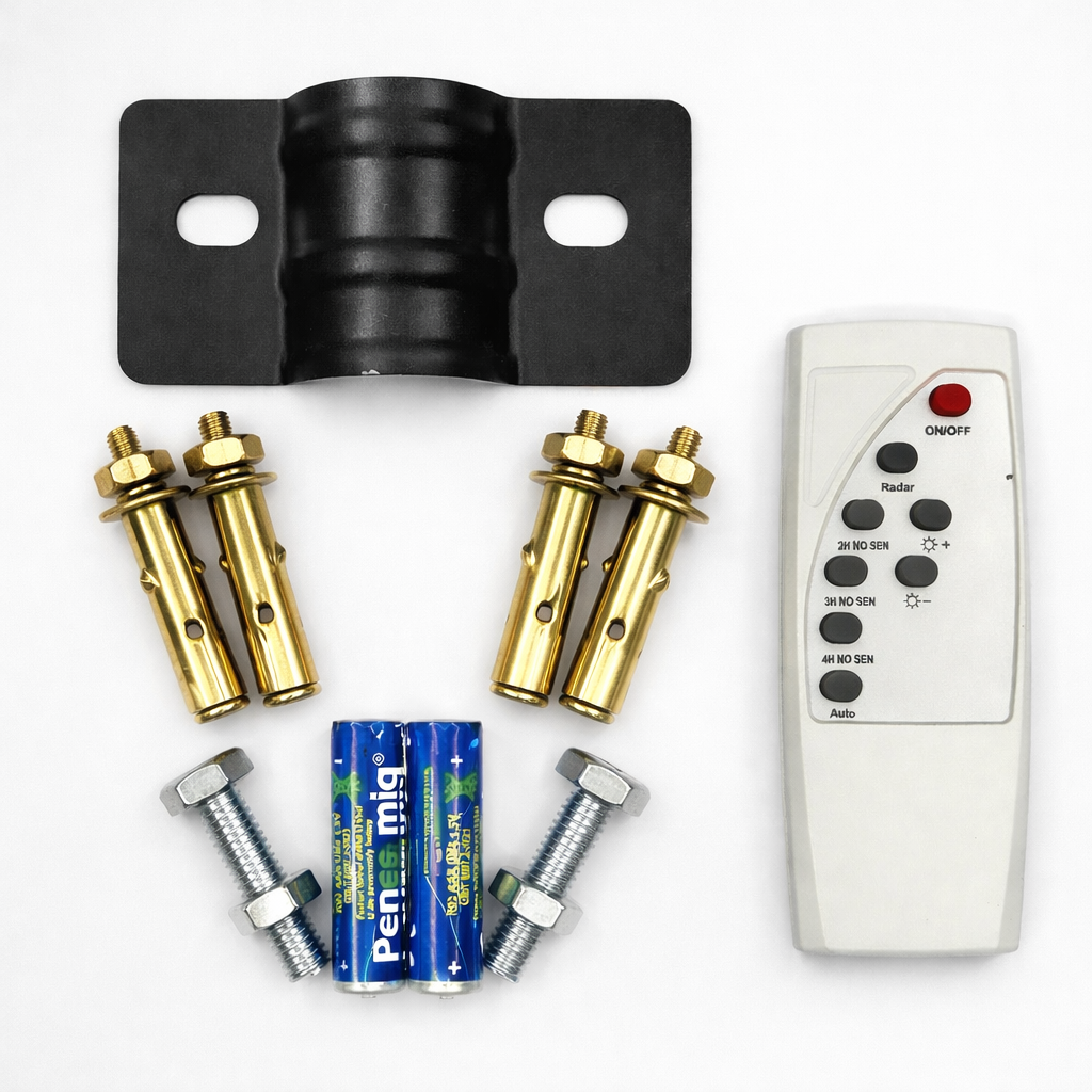 40W Solar Street Light with Motion Sensor Dusk to Dawn Outdoor LED