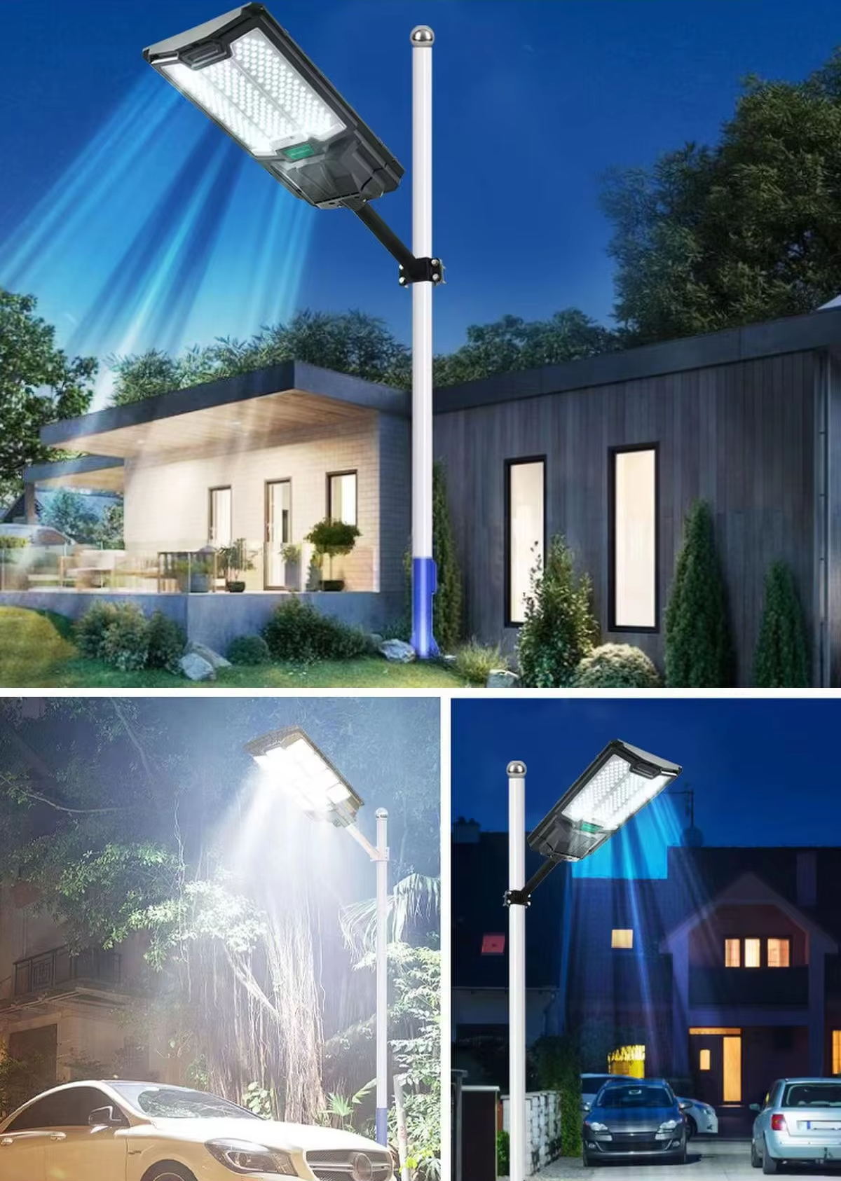 Maverick Solar Energy V Series 600W Solar LED Street Light High Brightness Waterproof Outdoor Light