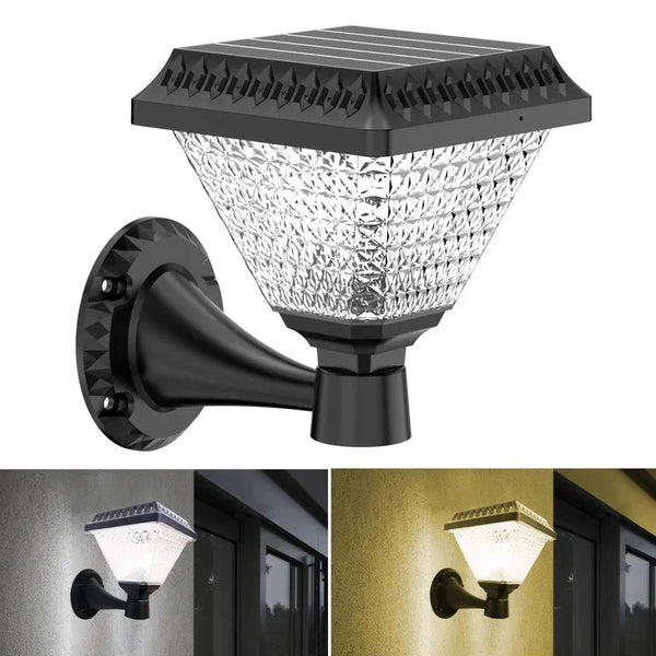 Maverick Solar Energy 10W 33 LED Solar Wall Light Outdoor – Waterproof | Solar Light for Home & Garden India